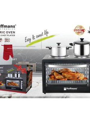 Electric Oven with 2Hot Plates