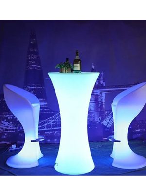 Led Bar High Table set